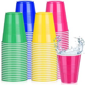 La fábrica ofrece vasos de plástico personalizados de 12oz de material PP adecuados para fiestas y reuniones al por mayor - Product Image 1