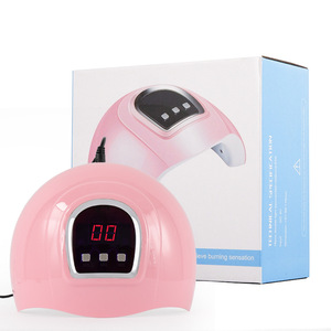 Lampe à ongles USB 54W avec 18 perles LED et fonction de minuterie ; Lampe UV/LED pour le séchage du vernis gel - Product Image 4