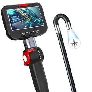 4.3 inch 1080P steerable videoscope 2 way articulated borescope industrial video endoscope for car repair