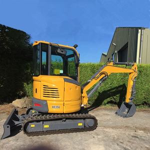 Miniexcavadora XE35U con capacidad de 4 toneladas Excavadora sobre orugas pequeña a la venta Motor y bomba Yanmar Garantía de 1 año - Product Image 6