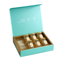 Boîte-cadeau de luxe personnalisée en carton vide pour emballage de nids d'oiseaux, avec logo sur mesure