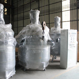 Grease Machine Laboratory Dual Shaft Vacuum Jacket Heating Mixer With Double Layer Tank for High Viscous Reactor Mixer - Product Image 2