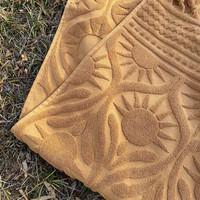 Serviette de plage de luxe 100% coton teint en fil, gaufrée, extra large, drap de bain doux pour spa, hôtel, salle de sport et vacances