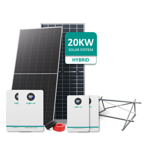 Système d'énergie solaire hybride à prix d'usine en Chine pour la maison, 10 kVA, 5 kVA, 5 kW, panneaux solaires MPPT au lithium-ion, garantie de 10 ans - Product Image 1