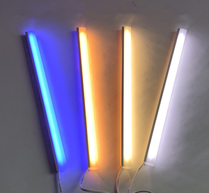 10 lumières LED <span class=keywords><strong>pour</strong></span> étagère en verre, couleur bleue, extrusion de plastique, bande lumineuse - Product Image 5