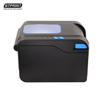 Impresora Térmica Xprinter XP 370B de 203DPI, Impresora de Etiquetas Comercial de 3 Pulgadas con Despegador