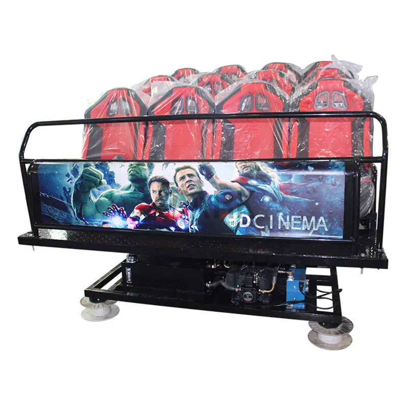 ผลิตภัณฑ์สวนสนุกบ้า9ชุด5D 7D 9D 12D Cinema Vr เกมจำลอง