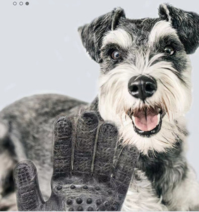 Manoplas removedoras de pelo para mascotas a precio de fábrica para desheding suave, baño y masaje para gatos, perros, caballos, guantes para el cuidado de mascotas - Product Image 2