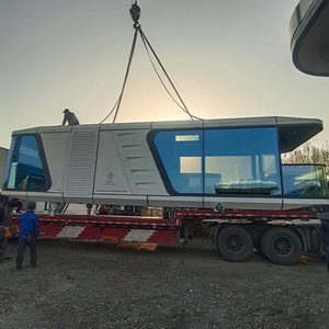 Château capsule maison préfabriquée étanche à isolation thermique personnalisable avec contrôle intelligent rentable Glamping - Product Image 6