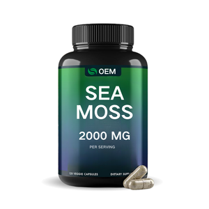 Capsules aux algues: Supplément immunitaire aux algues irlandaises et à la racine de bardane de qualité supérieure | OEM/ODM - Product Image 1