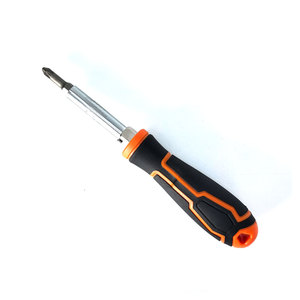 Jeu de tournevis interchangeable 6-en-1 à changement rapide, tige personnalisable avec logo OEM, double embout réversible pour réparations domestiques et bricolage - Product Image 3