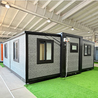 Maison conteneur modulaire pliable en panneaux sandwich en acier préfabriqués Suihe - Maison préfabriquée portable au design moderne