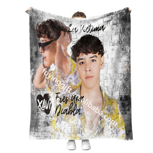 Hot Mexican Latin Music Singer XAVI <span class=keywords><strong>La</strong></span> Diabla <span class=keywords><strong>Karol</strong></span> <span class=keywords><strong>G</strong></span> Carin Leon Selena Manta Mantas personalizadas cobijas de Xavi - Product Image 4