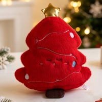 Poupée de Noël personnalisée en peluche douce, motif étoile et bonbon, pour décoration d'étagère et cadeau de fêtes
