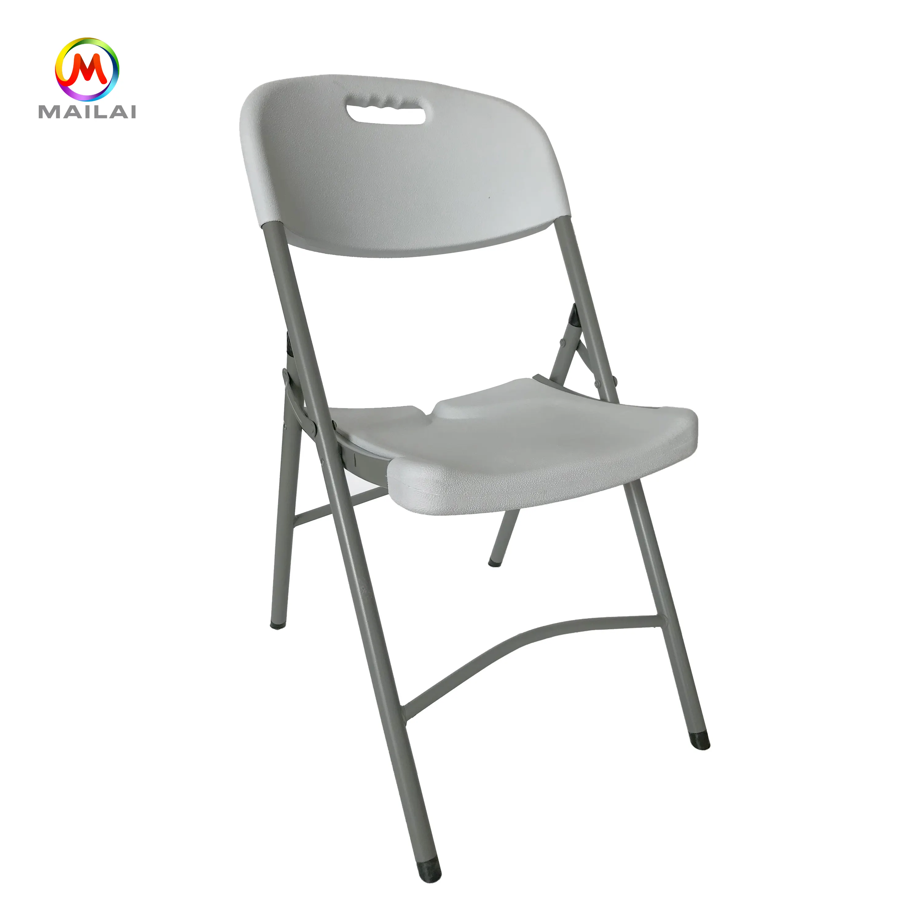 Foshan Manufacture Plastic Folding Chair Cheap metal Plastic Folding Chair For Banquet event