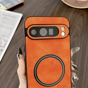 Casing Magnetik Berkualitas Tinggi untuk Google Pixel 10 Pro XL, Bumper TPU Lembut, Casing Belakang Kulit PU untuk Pixel 9 Pro 9A 8A 7 Pro - Product Image 3
