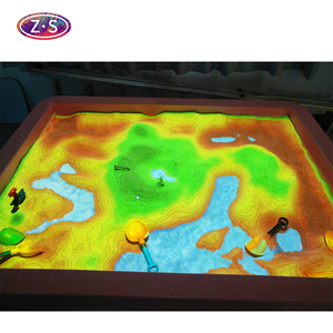 Rifornimento di fabbrica per bambini <span class=keywords><strong>tavolo</strong></span> interattivo di sabbia per interni/esterni AR Sandbox proiezione gioco divertente educativo gioco interattivo - Product Image 2