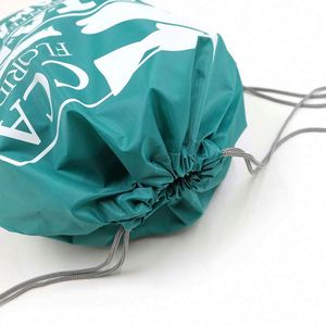 Custom Logo Polyester Drawstring Sports Bag Factory Promotional Sportpacks - Product Image 5