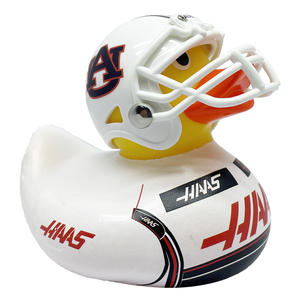 Pelota de <span class=keywords><strong>rugby</strong></span> de 3 pulgadas, pato de goma de vinilo amarillo, juguete de baño de conductor único con función de natación, fútbol americano - Product Image 3