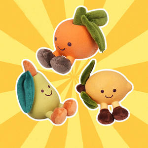 Yeni Pet ürünleri 2025 meyve lateks köpek peluş oyuncak gıcırtılı köpek çiğneme oyuncakları - Product Image 3