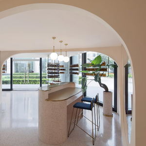 Cao Cấp Đơn Giản Vẻ Đẹp Salon Trang Trí Tùy Chỉnh Tùy Chỉnh Vẻ Đẹp Cung Cấp Cửa Hàng Kệ Nước Hoa Thanh Giáng Sinh Trang Trí - Product Image 6