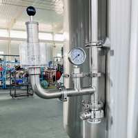 Cuves de fermentation pressurisées coniques en acier inoxydable 300L 304 Réservoir gainé