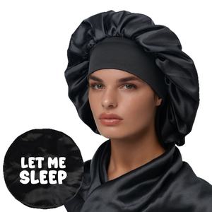<span class=keywords><strong>Bonnet</strong></span> <span class=keywords><strong>de</strong></span> nuit personnalisé SOLPOP pour femmes, tresses, cheveux bouclés, locs, imprimé personnalisé, <span class=keywords><strong>bonnet</strong></span> <span class=keywords><strong>de</strong></span> nuit en satin extra large pour dormir - Product Image 5