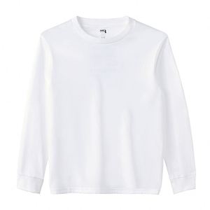 เสื้อยืดแขนยาวฮิปฮอปวินเทจผู้ชาย ผ้าฝ้าย 100% ทรงหลวม สไตล์สตรีทแวร์สำหรับฤดูใบไม้ร่วง/ฤดูหนาว ลุคซักยืด สกรีนโลโก้ได้ - Product Image 5