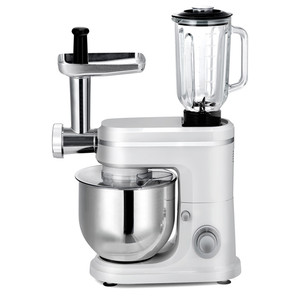 Support à pâtisserie 3 en 1, mélangeur alimentaire ménager 1500W, support de cuisine, mélangeur de pâte à pain en spirale, mélangeur alimentaire électrique pour gâteaux avec mélangeur - Product Image 2