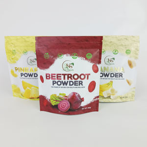 Sachet à fermeture éclair pour la poudre de fruits et légumes en aluminium à impression numérique - Product Image 3