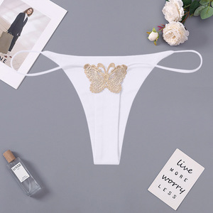ZhenShangMei - <span class=keywords><strong>Bragas</strong></span> de <span class=keywords><strong>Tanga</strong></span> de Nylon de Alta Calidad para Mujer, Tejido Sin Costuras, Cómodas para Uso Diario, con Logotipo Personalizado - Product Image 6
