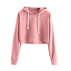 Top Corto con Capucha de Malla para Mujer, Ajuste Delgado, Estilo Urbano, Top Corto de Moda para Mujer, Sudadera Corta con Capucha, Sudaderas Cortas con Capucha de Moda, Transpirable - Product Image 3