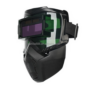 Máscara <span class=keywords><strong>de</strong></span> protección <span class=keywords><strong>de</strong></span> soldadura dividida estilo Harley 2025, atenuación automática, casco <span class=keywords><strong>de</strong></span> soldadura transpirable eléctrico con energía Solar, sombra DIN11 - Product Image 6