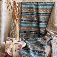 Tela Jacquard al por Mayor para Decoración del Hogar, Impresión Personalizada para Cortinas y Cojines, MOQ Bajo