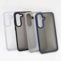 Coque de téléphone mate personnalisée pour Samsung S24 Plus Housse de téléphone portable antichoc et anti-rayures pour Samsung S24 coque arrière ultra givrée