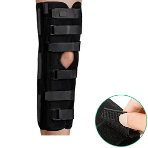 Tutore per il caricamento del ginocchio della migliore qualità per fratture supporto articolare immobilizzante ginocchiera ortopedica per alleviare il dolore al ginocchio