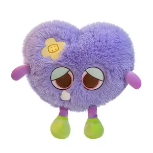 Cartone animato mostro peluche giocattoli grandi occhi figura bambola giocattoli per bambini regalo nordico imbottito cuscino soffice peluche