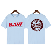 T-shirt en coton 100% de bonne qualité, uni, personnalisé, RAW Cookie Backwoods Gprahic imprimé, décontracté pour homme, 13 couleurs