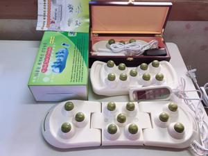 Terapia di riscaldamento a vibrazione proiettore di giada massaggiatore magnetico pratico - Product Image 3