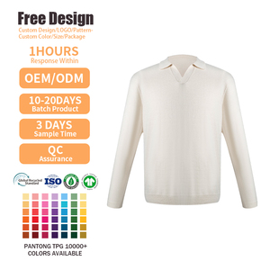 Pull en tricot personnalisé Automne Hiver Pull décontracté Vêtements pour hommes Pull Homme Pull en cachemire Polo pour hommes - Product Image 4