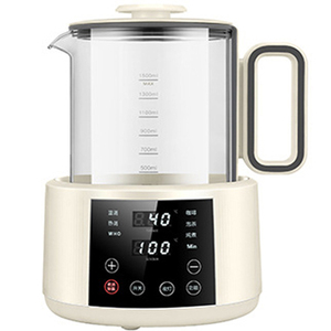 Olla Eléctrica Multifuncional <span class=keywords><strong>de</strong></span> Gran Capacidad <span class=keywords><strong>de</strong></span> 1.5L con Termostato Automático <span class=keywords><strong>de</strong></span> 48H, Tetera, Cafetera, Hervidor <span class=keywords><strong>de</strong></span> Agua, Preparador <span class=keywords><strong>de</strong></span> Fórmula - Product Image 1