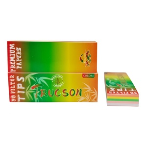 กระดาษมวนบุหรี่ทรงสี่เหลี่ยมสีธรรมชาติ ตราทรูซอน ขนาด 50x50 มม. พร้อมทิปส์แบบคลาสสิกสำหรับอุปกรณ์เสริม - Product Image 3