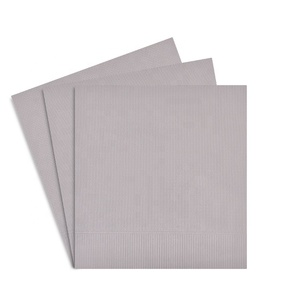 Restaurant Wegwerp Blauw Bedrukt Met Logo Cocktail Bruiloft Custom Met Logo Papieren Servetten - Product Image 3