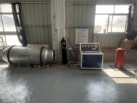 Système de remplissage automatique de gaz d'extinction d'incendie de contrôle de PLC de Digital-HFC-236fa, FK-5-1-12, CO2 compatible