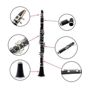 Estudiantes <span class=keywords><strong>de</strong></span> <span class=keywords><strong>clarinete</strong></span> principiantes tomando parte en una banda que toca <span class=keywords><strong>clarinete</strong></span> en Sib bemol <span class=keywords><strong>de</strong></span> bakelite. - Product Image 2