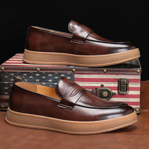 Mens Brands <b>Autumn</b> Wedding Party Men's Formal Oxford Office Luxury Custom Pu Outsole Dress Shoes Loofers Men - Product Image 4