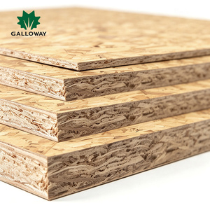 Panneaux OSB certifiés FSC CE à prix avantageux, 4'x8', bords carrés, 9mm, 12mm, 18mm, panneaux OSB en paniers de particules avec film imperméable - Product Image 1