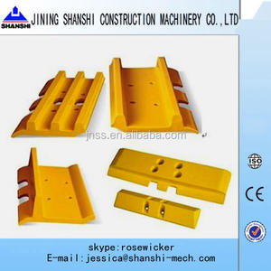 500 600 700 PC120 PC130 PC150 PC180 <span class=keywords><strong>Triple</strong></span> <span class=keywords><strong>Grouser</strong></span> ติดตามแผ่นรองเท้าแผ่นเหล็กกว้าง PC200มม. PC210มม. PC220มม. สำหรับโคมัตสุ - Product Image 4