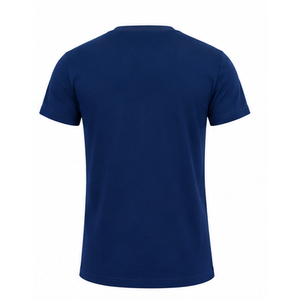 Camiseta de algodón para hombre, colección de verano, color sólido, cuello redondo, corte ajustado, personalizada, informal, en oferta. - Product Image 3