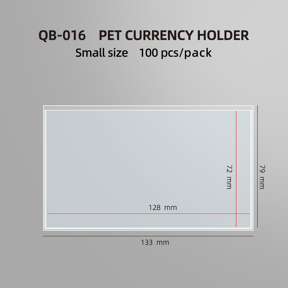 PET- Small (79*133mm)  - 100 pcs / pack